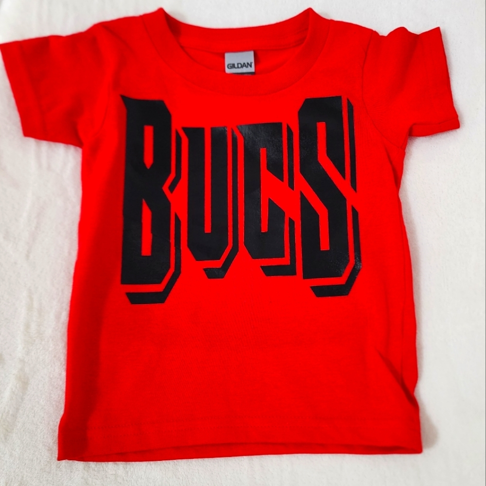 Tampa Bay Buccaneers Red Toddler Kids Tshirt